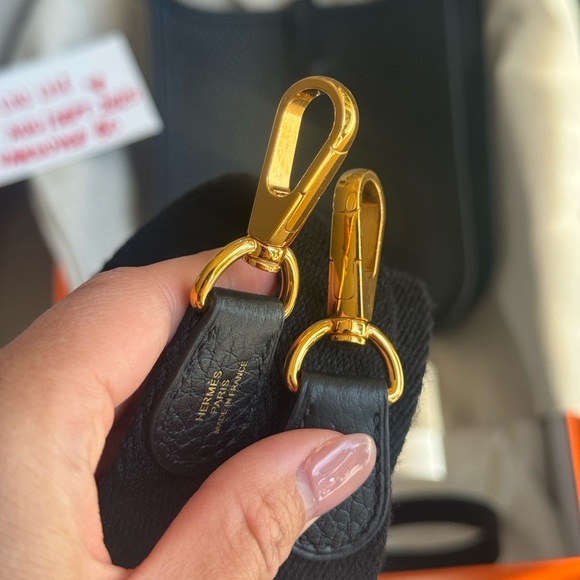 Hermes Black Evelyne TPM u stamp (SOLD) - Picture 4 of 12